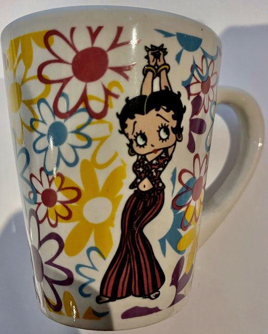 Betty Boop Mug Flowers' BP1098 Latte MUG