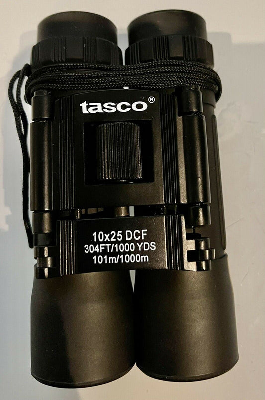 TASCO Compact 10 x 25mm DCF  101m/1000m RRP £29.99  PERFECT FOR HORSE RACING