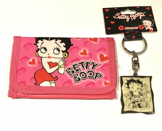 BETTY BOOP KEY RING OFFICIAL WITH A FREE WALLET JUST ARRIVED
