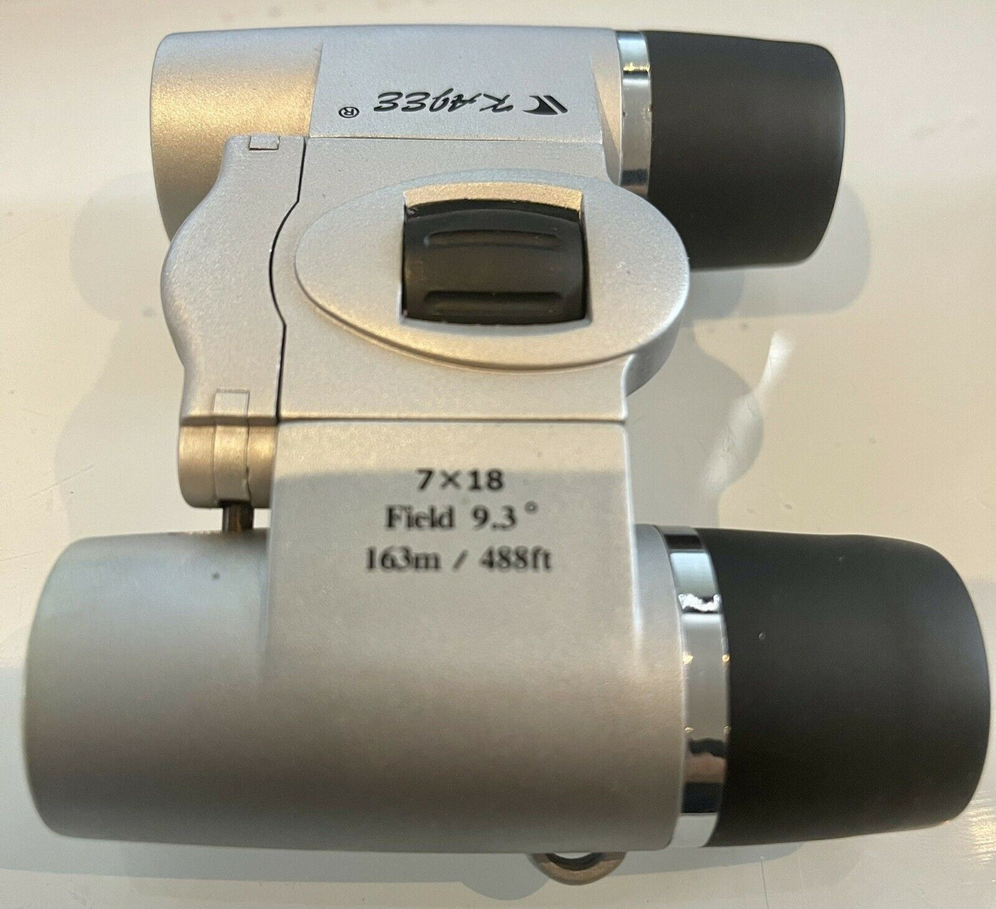 KAJEE Compact Binoculars 7 x 18 Silver & BLACK  PERFECT FOR BIRD WATCHING