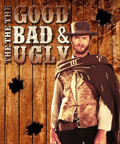 CLINT EASTWOOD THROW C5885 The Good, The Bad and The Ugly