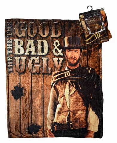 CLINT EASTWOOD THROW C5885 The Good, The Bad and The Ugly