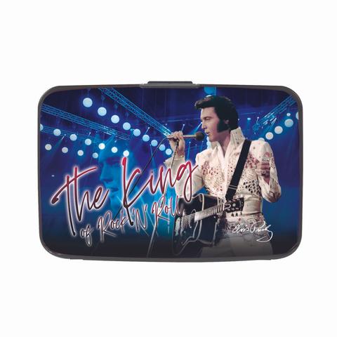 Elvis Card Case "Blue" with White Jump E8890